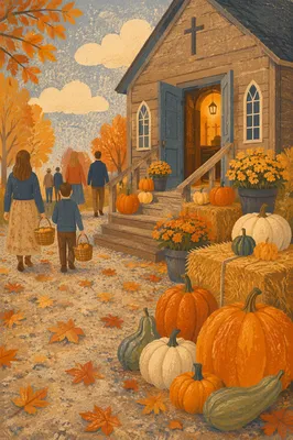 Autumn Harvest Festival at Wooden Chapel