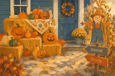 Autumn Harvest Festival at Small Church