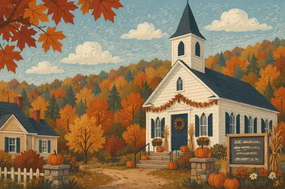 Autumn Harvest Festival at Rural Chapel