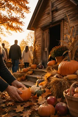 Autumn Harvest Festival at Wooden Church
