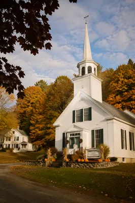 Autumn Harvest Festival at Country Church