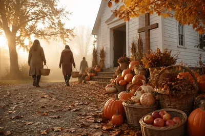 Autumn Harvest Festival at Country Chapel