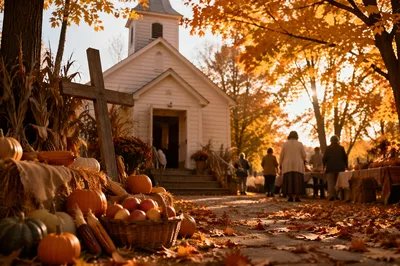 Autumn Harvest Festival at Country Chapel