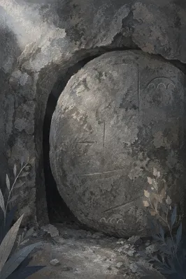 Holy Saturday Sealed Tomb in Darkness
