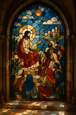 Holy Tuesday Parables in Stained Glass