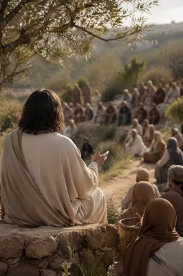 Holy Tuesday Parables on a Sunlit Hillside
