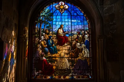 Holy Tuesday Parables in Stained Glass