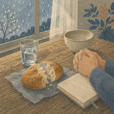 Quiet Lenten Bread and Water Prayer