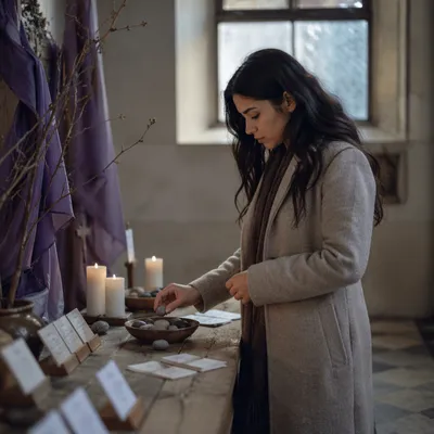 Lent Prayer Station in Side Chapel
