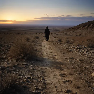 Lenten Dawn Walk in Desert Wilderness