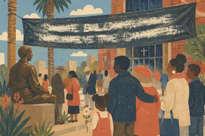 Justice and Equality Church Sunday Banner