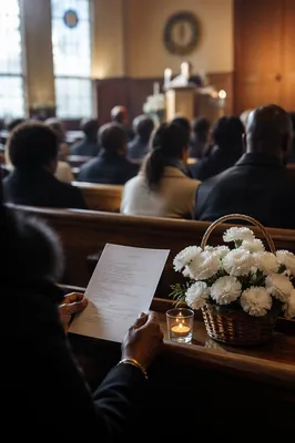 Winter Church Service Reflecting Justice and Equality