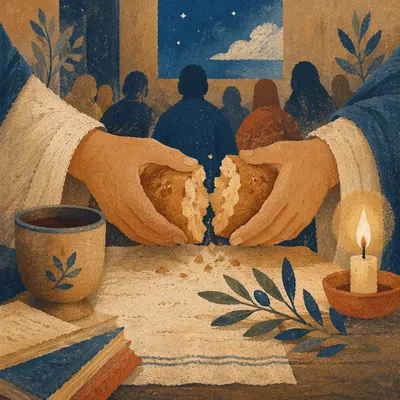 Maundy Thursday Bread Breaking Communion