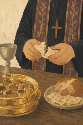 Maundy Thursday Communion Bread Breaking
