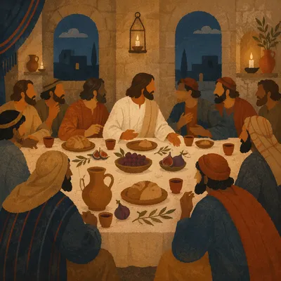 Maundy Thursday Supper with Bread and Wine