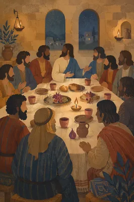 Maundy Thursday Supper with Bread and Wine