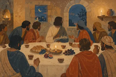 Maundy Thursday Supper with Bread and Wine