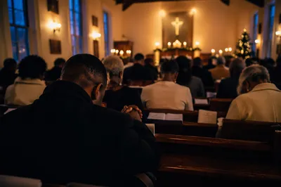New Year Watchnight Prayer in Church
