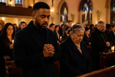 Midnight Prayer Service in Neighborhood Church