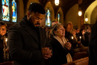 Midnight Prayer Service in Neighborhood Church