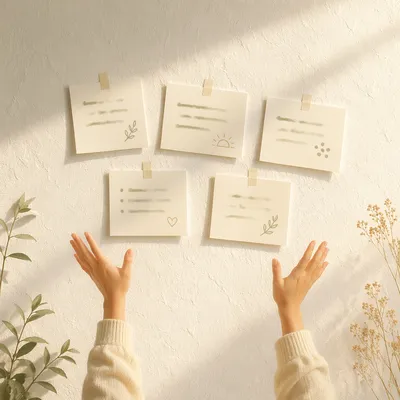 New Year Sunrise Notes for Fresh Starts