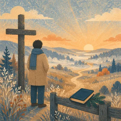 New Year Sunrise Prayer at Countryside Cross
