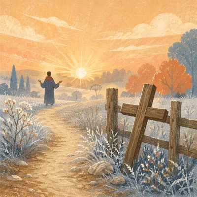 New Year Sunrise Prayer by Countryside Cross