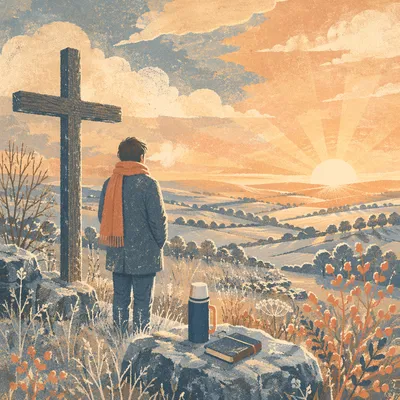 New Year Sunrise Prayer at Countryside Cross