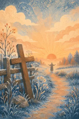 New Year Sunrise Prayer Path