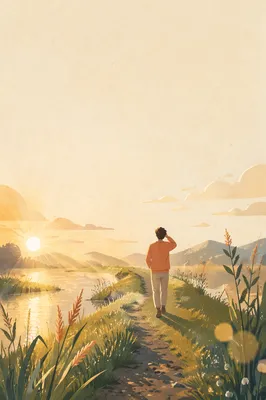 Hopeful New Year Sunrise Journey