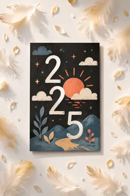 New Year Sunrise Fresh Start Flat Lay