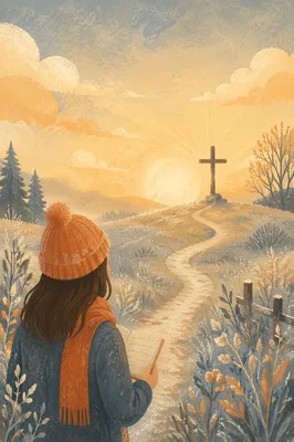 New Year Sunrise Prayer at the Cross