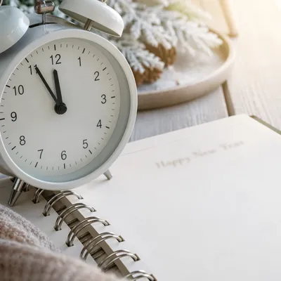 New Year Sunrise Planner and Alarm Clock