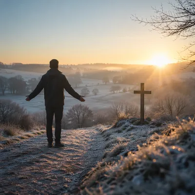 New Year Sunrise Path of Renewal