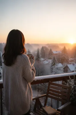 Winter Sunrise Fresh Start Reflection
