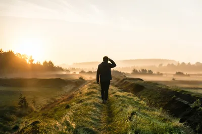 Hopeful New Year Sunrise Walk