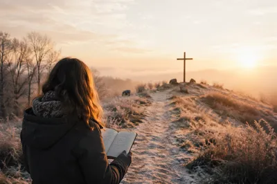 New Year Sunrise Prayer at Countryside Cross