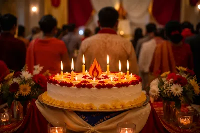 Pentecost Church Birthday Celebration Cake