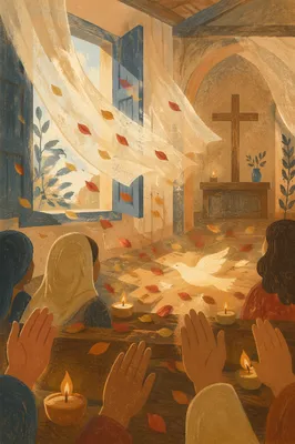 Pentecost Chapel Breeze with Prayer Flames
