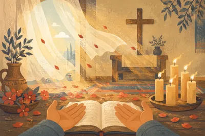 Pentecost Breeze in Wooden Chapel