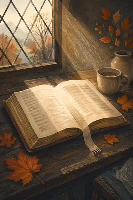 Open Bible in Reformation Day Light