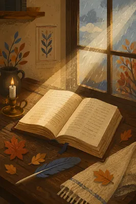 Reformation Day Bible in Autumn Light