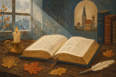Reformation Day Bible in Morning Light