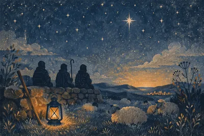 Shepherds Watching Under Winter Stars