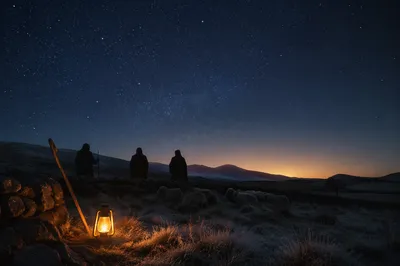 Shepherds Watching Under Winter Stars