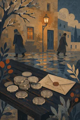 Spy Wednesday Betrayal with Silver Coins