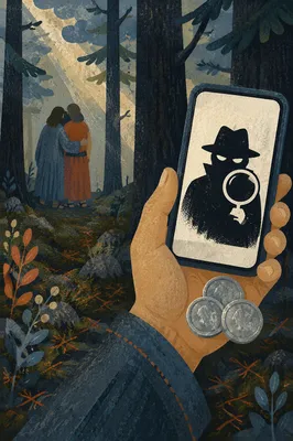 Spy Wednesday Betrayal in Forest Darkness