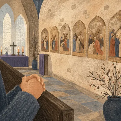 Lenten Prayer Before Stations of the Cross