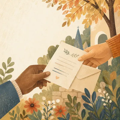 Stewardship Pledge Card Exchange on Sunday