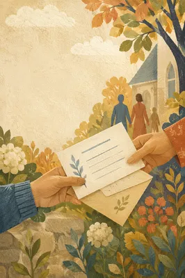 Stewardship Pledge Card Exchange on Sunday